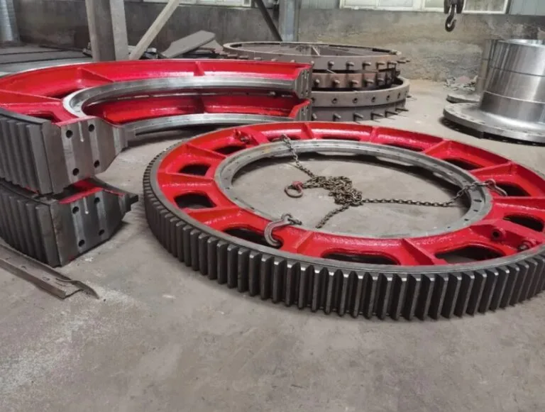 Ball mill girth gear - large gear ring for ball mill and kiln