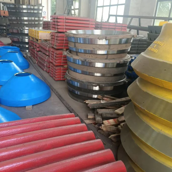 crusher wear parts manufacturer warehouse